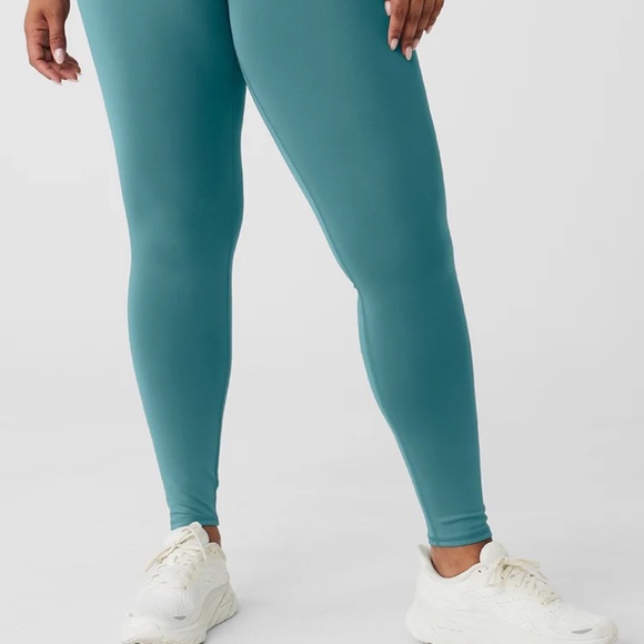 ALO 7/8 High-Waist Airlift Legging Teal Agate XL SOLD OUT! $128 Brand New - Picture 2 of 3